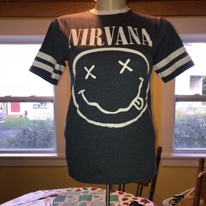 NWOT Nirvana tee size small